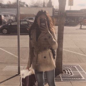Jennyfer beige trench coat